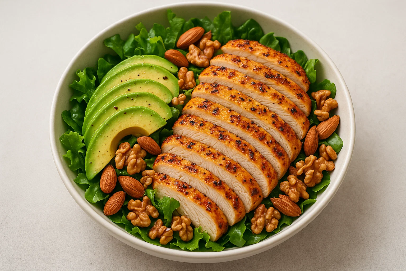 Grilled Chicken Salad (Healthy Lunch Favorite)