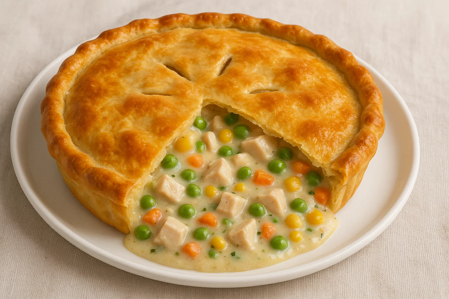 Chicken Pot Pie (American Comfort Food Classic)