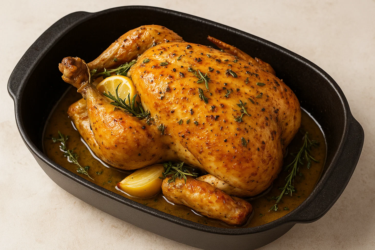 Roast Chicken (Holiday & Family Classic)