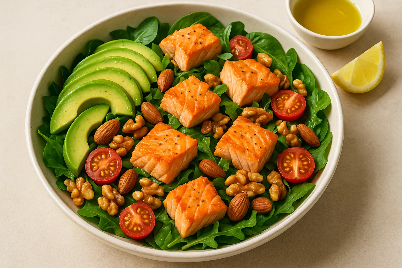 Salmon Salad (Healthy & Fitness Favorite)