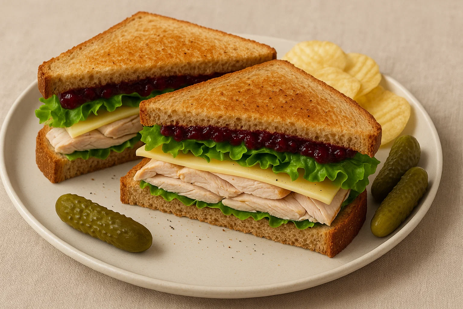 Turkey Sandwich (Thanksgiving Classic)