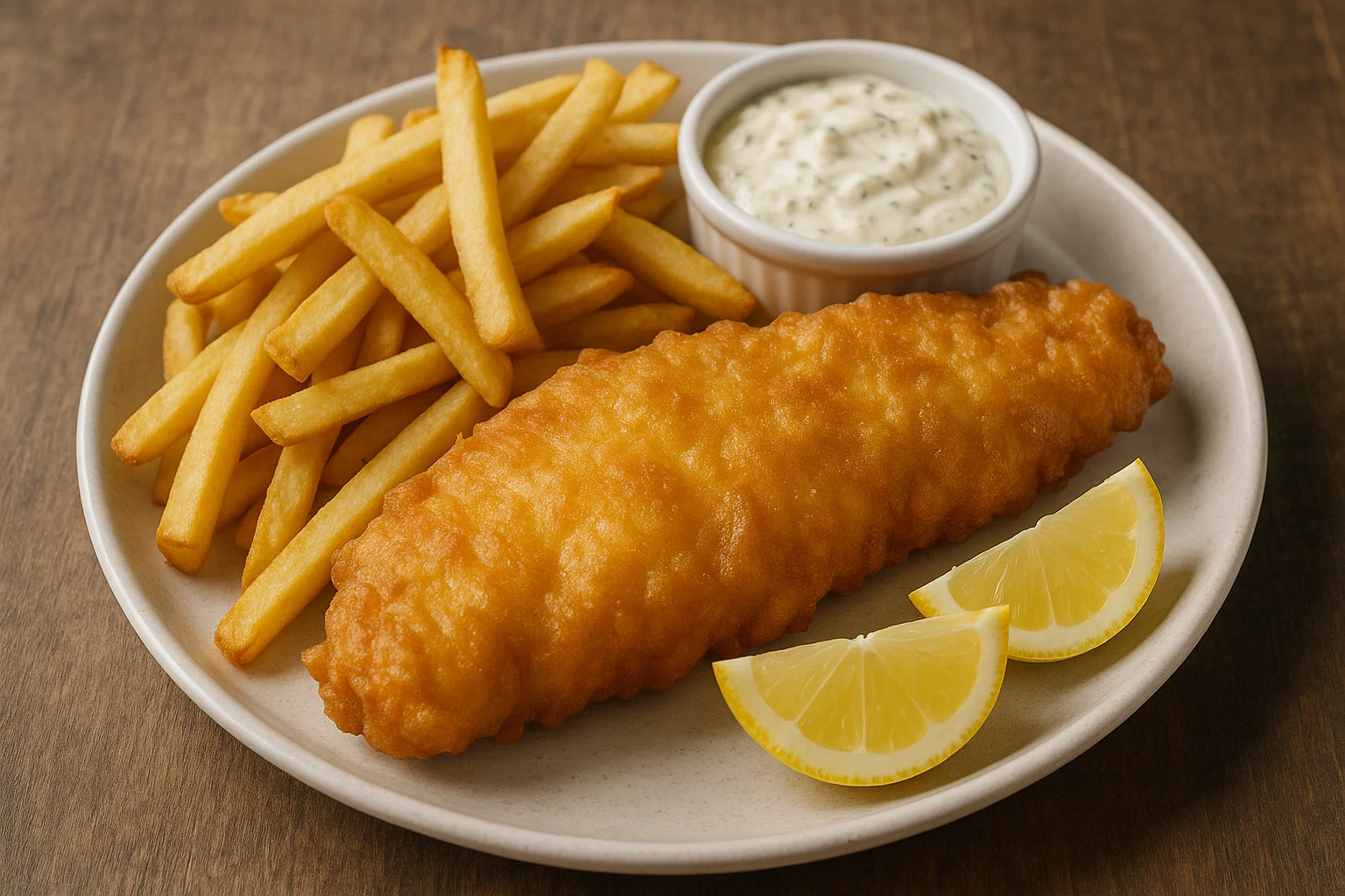 Fish and Chips (British Classic, American Favorite)