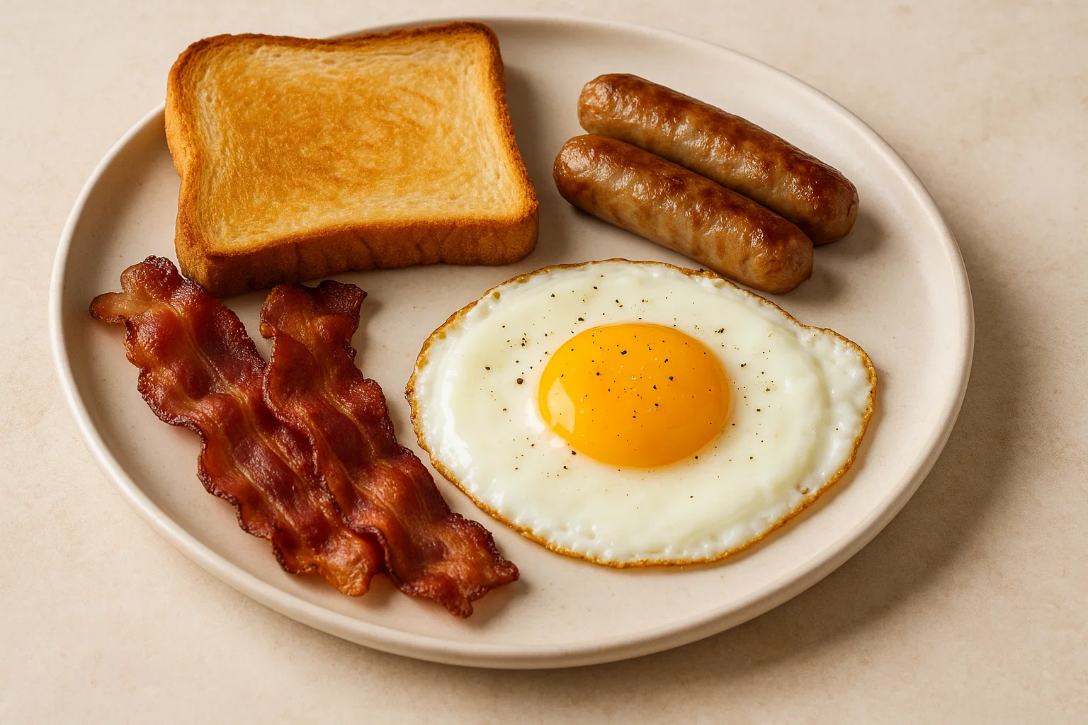 Sunny Side Up / Fried Eggs (Breakfast Classic)