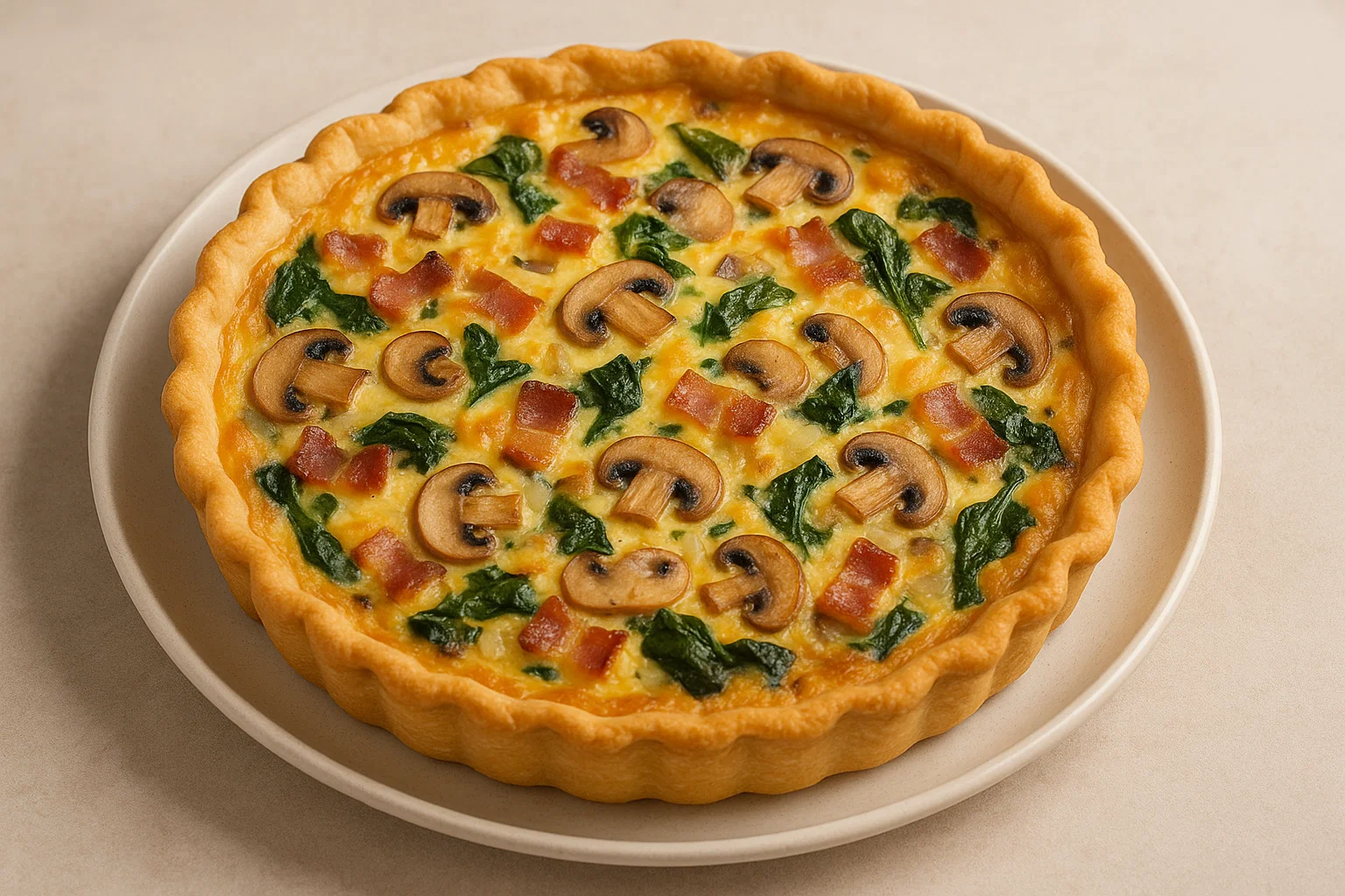Quiche (French-Inspired American Favorite)