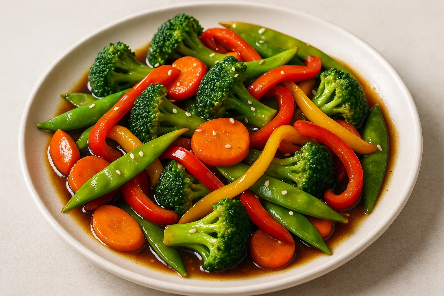 Vegetable Stir-Fry (Chinese-American Takeout Classic)