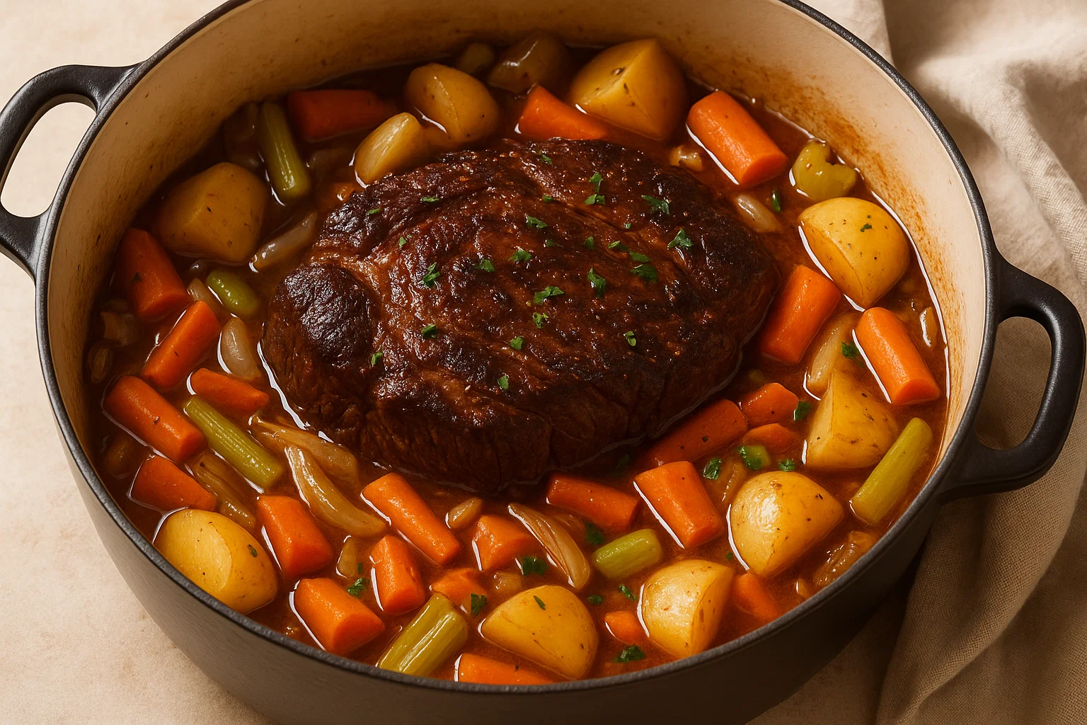 Pot Roast (Sunday Family Dinner Classic)