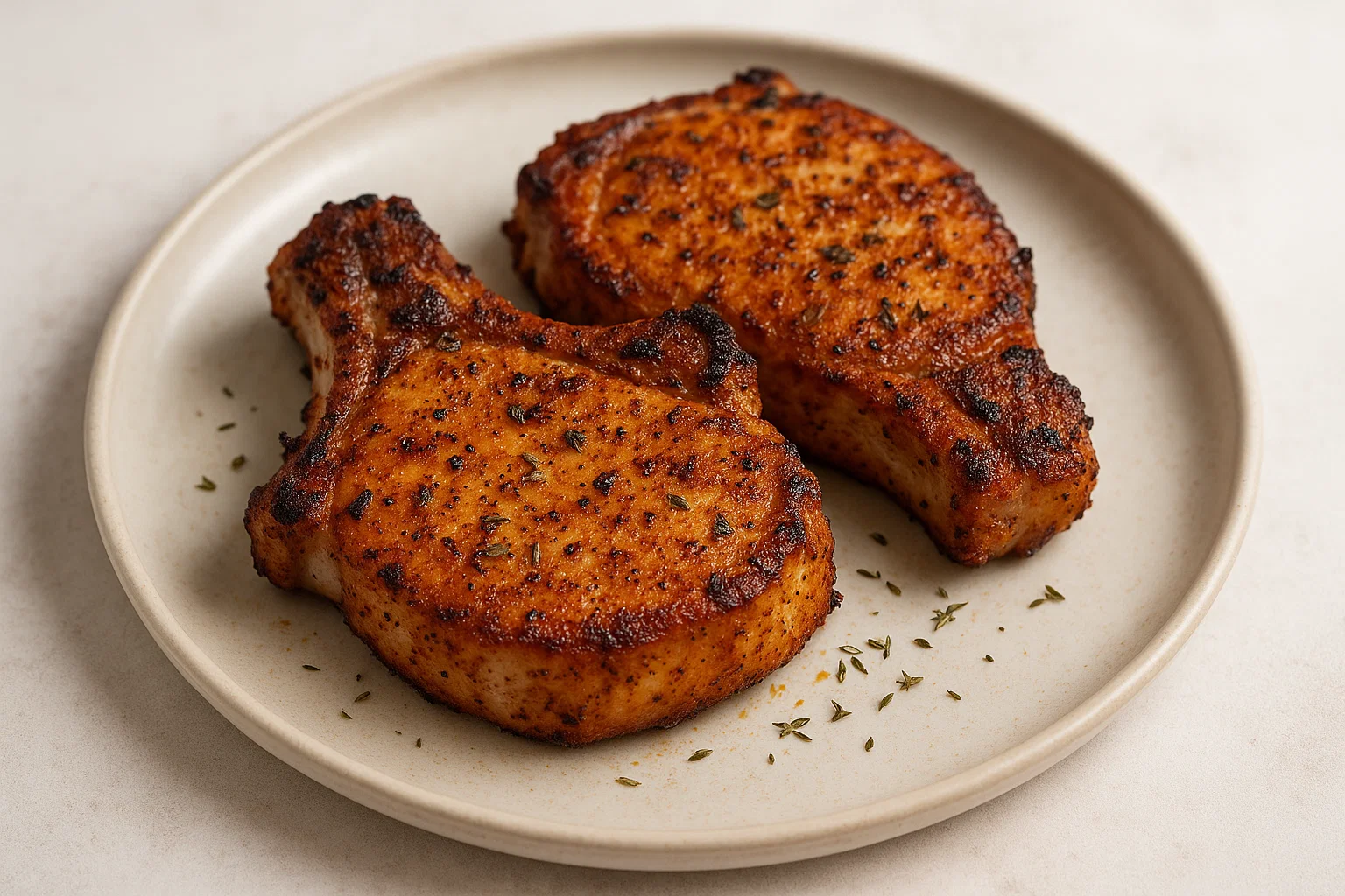 Air Fryer Pork Chops (Crispy & Juicy)