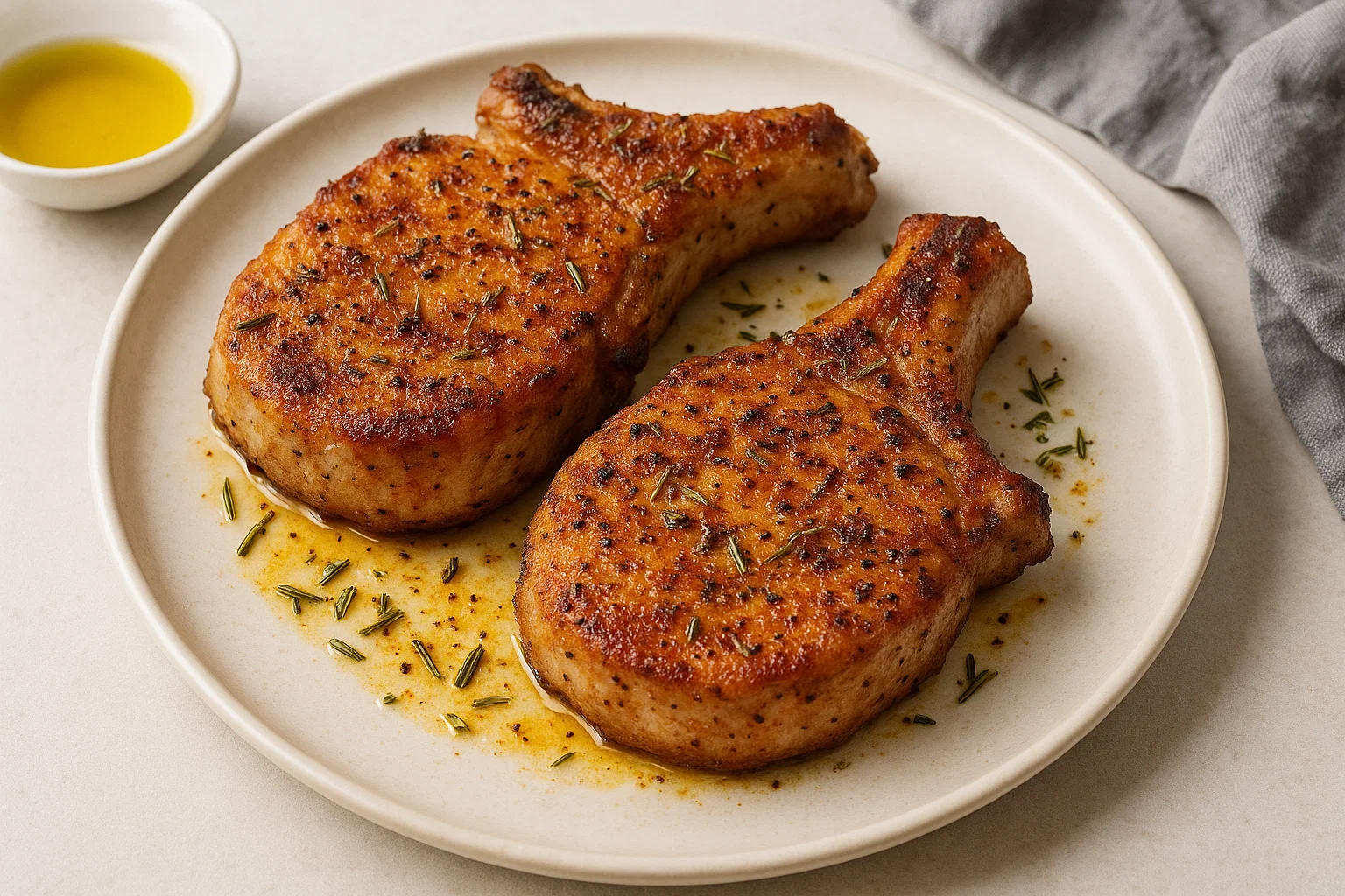 Baked Pork Chops (Juicy & Flavorful)