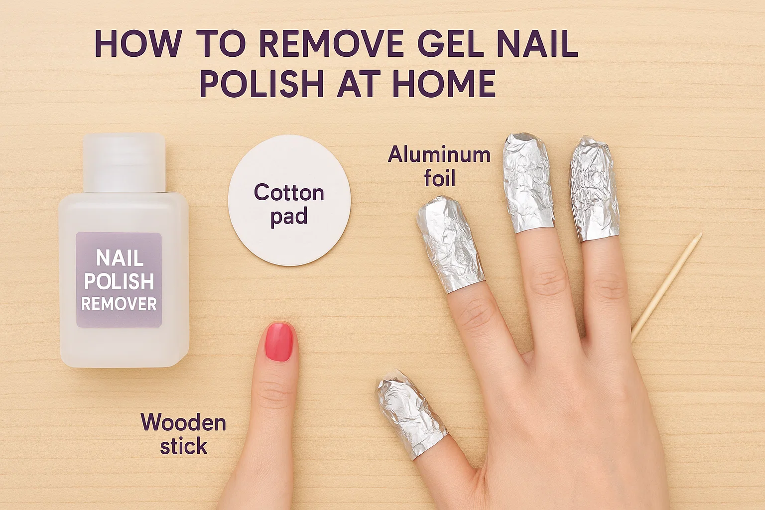 How to Remove Gel Nail Polish at Home: Quick & Safe Methods