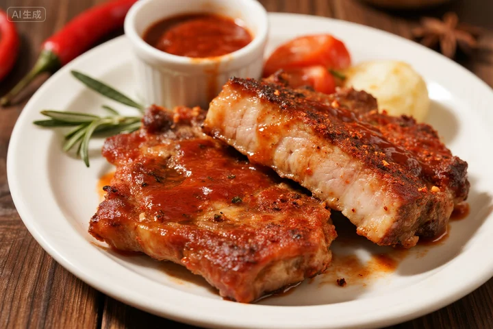 Spicy BBQ Pork Ribs (Flavorful & Fiery)