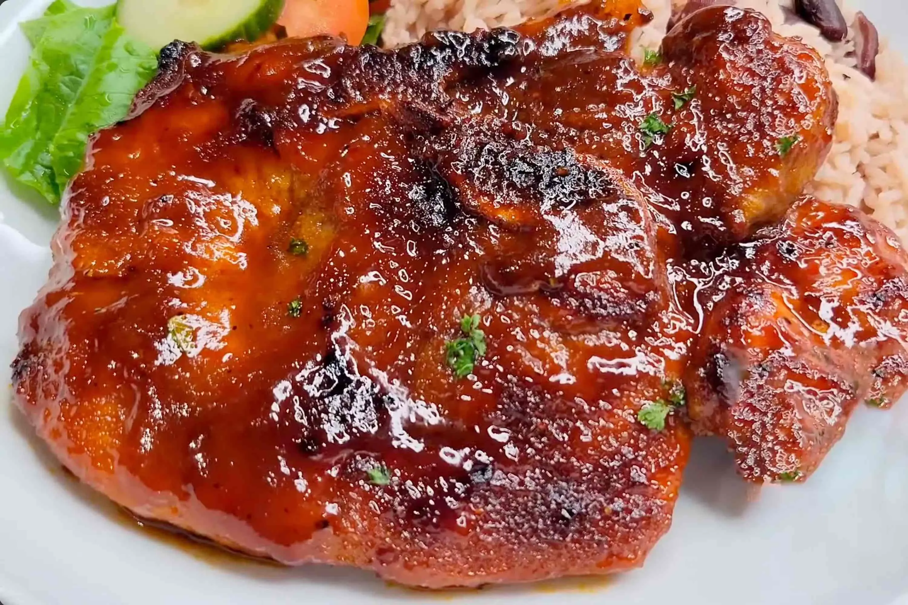Easiest Delicious Oven Baked BBQ Pork Chops
