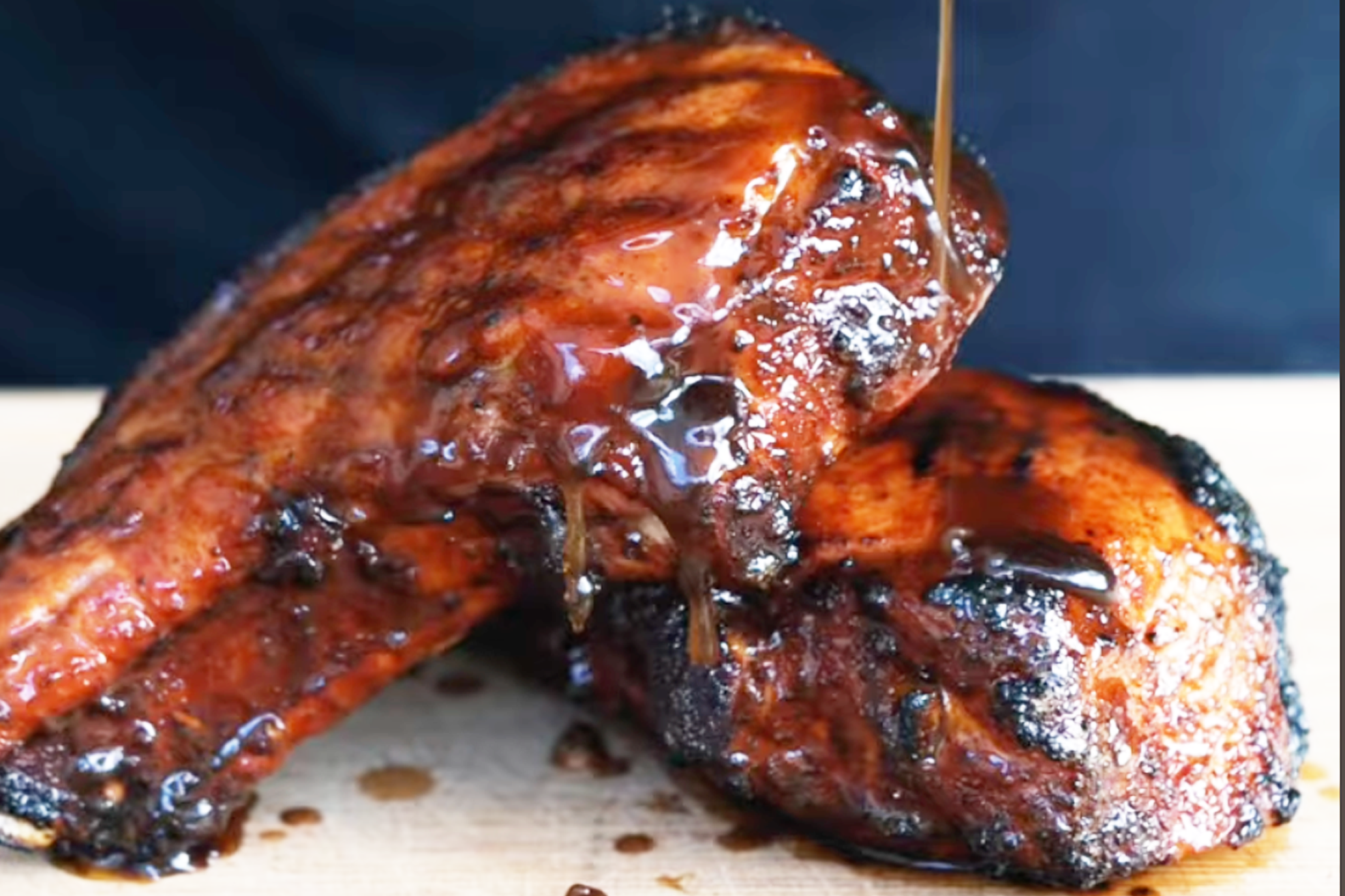 Irresistible Whiskey Butter Glazed Pork Chops